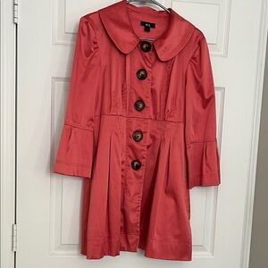 BCX Women's Coral Trench Coat
